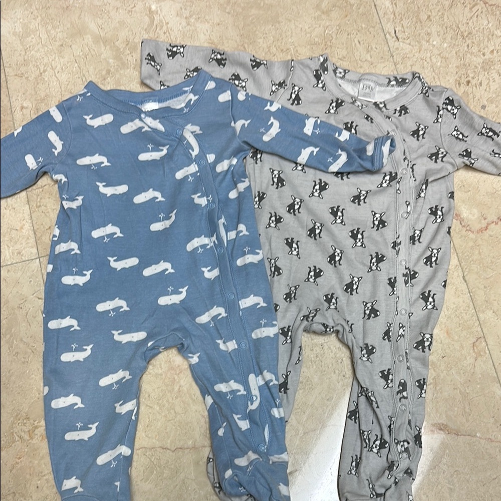 Nordstrom Baby Soft Onesie Pajamas 6 months